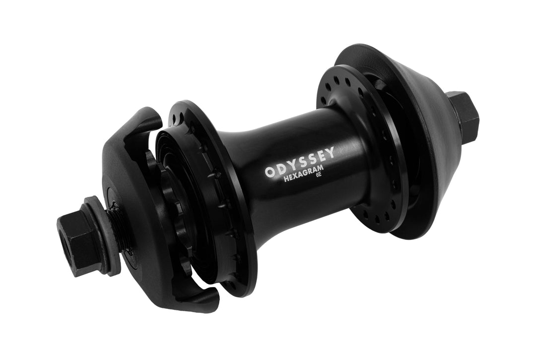 Odyssey Hexagram hub, for reference — spare part shown is the hub shell seal