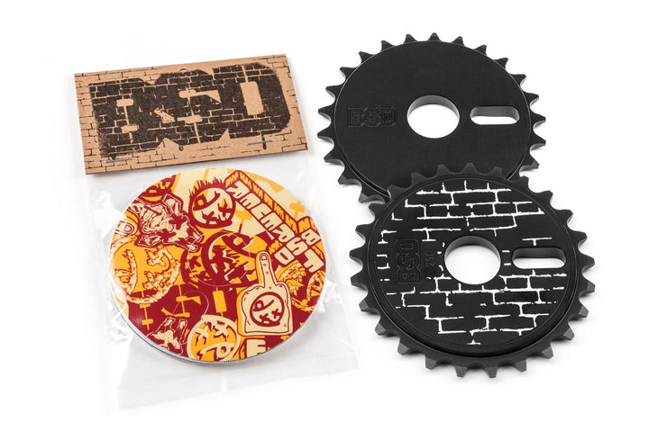 BSD Stickerbomb Sprocket Sticker 15 Pack