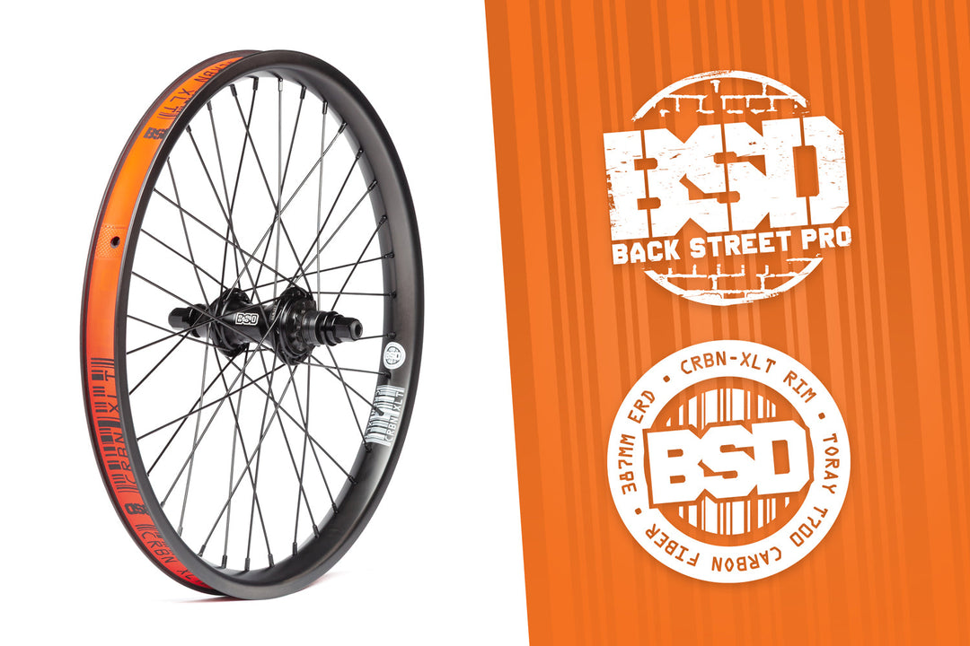 BSD CRBN-XLT Back Street Pro - Rear Wheel