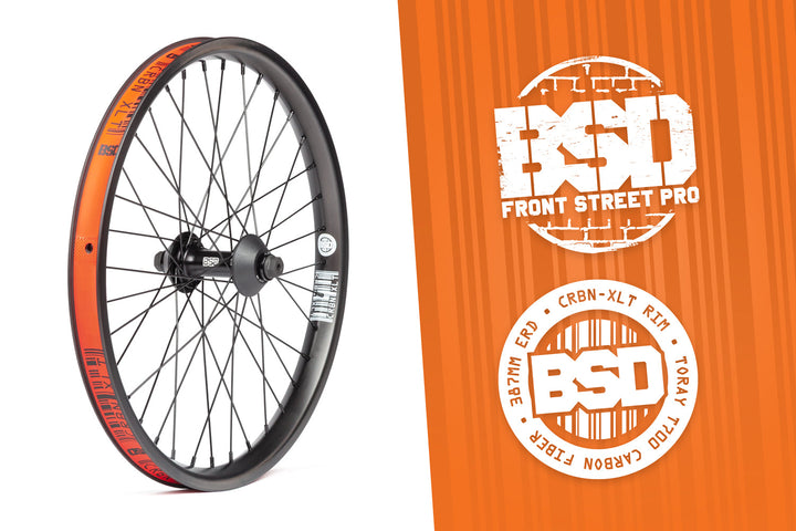 BSD CRBN-XLT Front Street Pro - Front Wheel